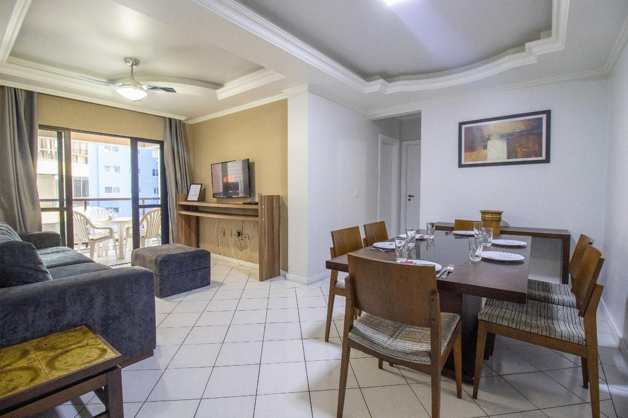 Bor41 - Quadra Mar, 4 Dorm, 2 Garagens, Churrasq. Apartamento
